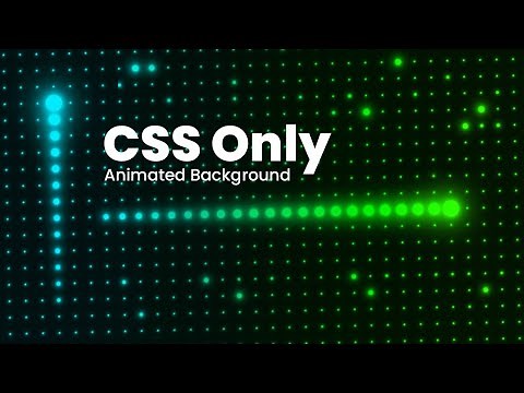 CSS Creative Background Hover Effects | Glowing Dots Animation using Html & CSS Only
