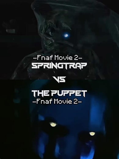 Springtrap vs The Puppet #fnaf#edit#viral#like#share