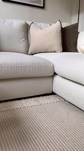 We can't stop thinking about @our.victorian.place's living room, our Calix sofa was made for this home 😍 🛋: Calix, Right Hand Facing Large Chaise End Sofa in Ivory 📷: @our.victorian.place . . . . #WhatsYourThing #dfs #dfsSofa #LivingRoomInspo #LivingRoomInteriors #NeutralInteriors #BoucleInspo | DFS