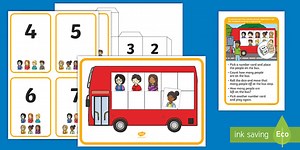 EYFS Maths Subtraction Challenge: At the Bus Stop IKEA Tolsby/Fiestad Frame