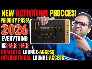 PRIORITY PASS: FREE LOUNGE ACCESS | HOW TO ACTIVATE PRIORITY PASS | Airport Lounge Access free 🔥🔥🔥🔥🔥
