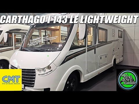 Carthago c-tourer I 143 LE Lightweight - CMT 23 - Länge 6,95m - Breite 2,27m - Höhe 2,89m