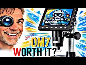 DM7 Digital Microscope – Worth It or Skip? (Quick Real-World Test)