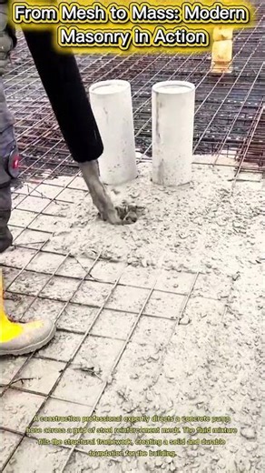 From Mesh to Mass: Modern Masonry in Action