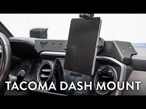 Tacoma Dash Accessory Mount Install