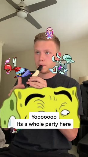 Whole gangs here... #spongebob