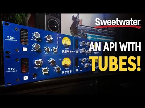 API Select Series T25 Tube Compressor and T12 Tube Microphone Preamp Overview