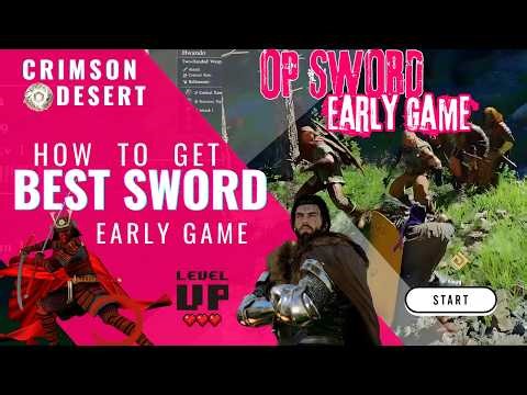 Crimson Desert: Best Early Sword in 30 Minutes - Katana Hwando Guide!