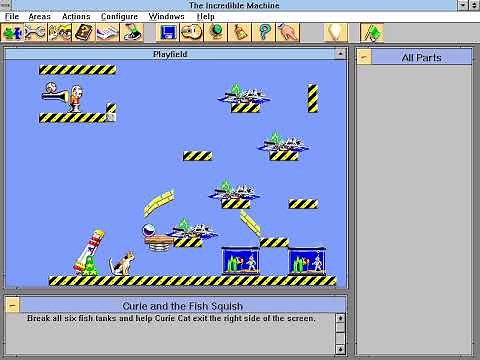 The Incredible Machine 3 - Hard Puzzles (1995) [Windows 3x]