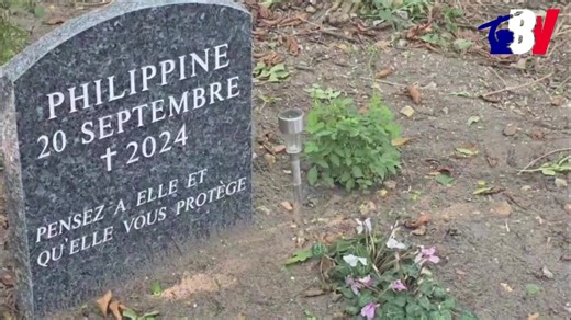 1.5M views · 53K reactions | ✝️ La famille de Philippine a installé une stèle en son honneur à l'endroit où son corps a été découvert sans vie, dans le bois de Boulogne. (Images Boulevard Voltaire) | TV Libertés | Facebook