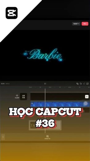 Edit CapCut Bài 36 - Tự tạo hiệu ứng ánh sáng cho chữ #capcut #hướngdẫncapcut #editcapcut