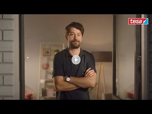 tesa® Insect Stop FALT – faltbares Alu-Rahmen Fenster teleskopierbar