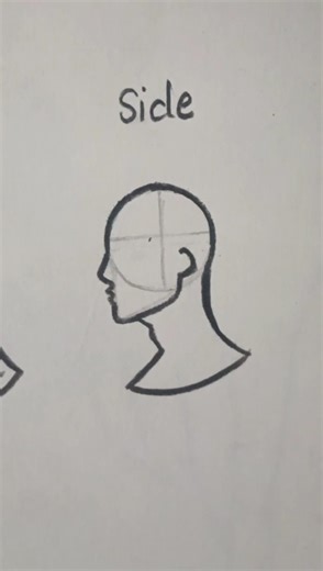 Draw the head of man ✨ Tutorial #aesthetic#drawing#art #beautiful#tutorial#sketch#art #shorts#viral