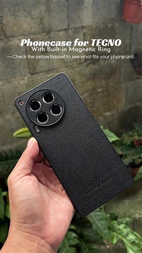 Durable Black Phone Cases for TECNO Phones