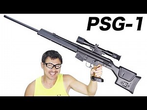 H&K PSG-1 スナイパーライフル 【対テロ特殊部隊向け狙撃銃】東京マルイ 電動ガン マック堺 エアガンレビュー