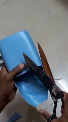 DIY: make mobile phone holder using plastic bottle, fir full video, visit my channel