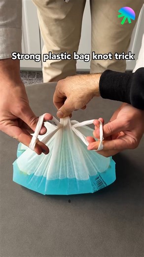 291K views · 54 reactions | How to securely tie a plastic bag | Cuff-Zoned | Facebook