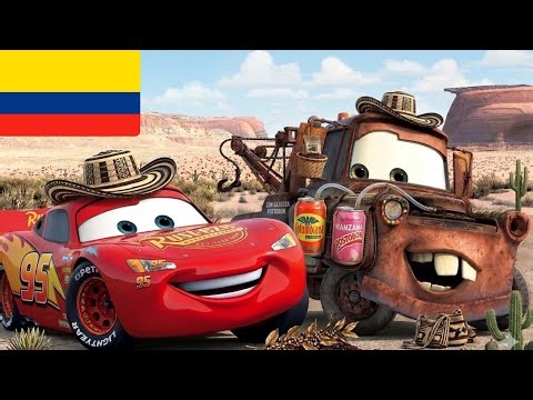 La versión COLOMBIANA de CARS que DISNEY NO quiere que veas 😂🇨🇴
