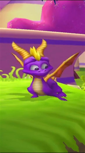 Spyro: A Hero's Tail - Title Screen Animations #spyro #spyroarealmbeyond #spyrothedragon