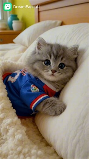 Please accept a flying kiss from the kitten. Goodnight.(Generated by DreamFace AI) #DreamFace #catlipsync #cutekitty #cutecat #talkingcat #cat #catsoftiktok | DreamFace