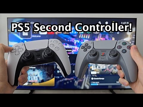How to Connect Second Controller to PS5 Pro / PS5