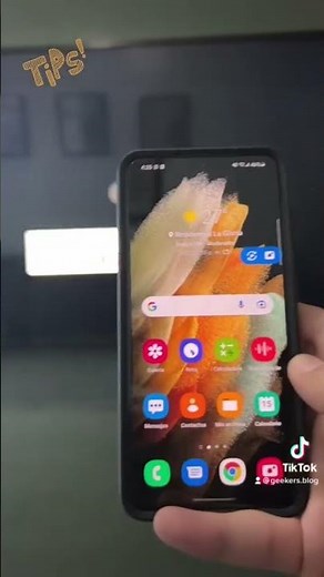 Share screen with Smart View on Samsung cell phone 📱