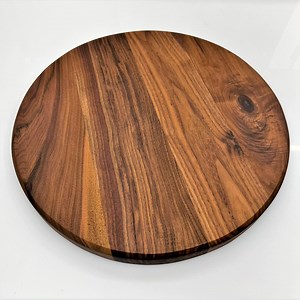 Custom Round Black Walnut Wooden Table Top - Ready to Use - Etsy