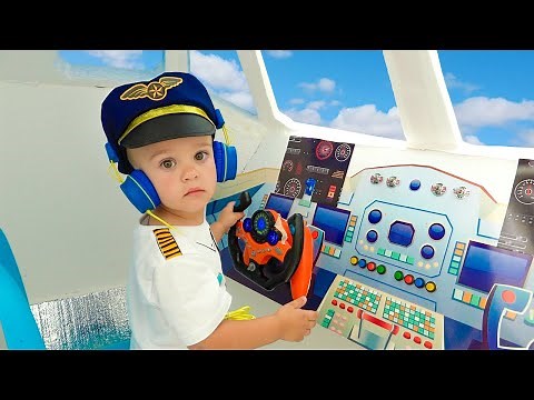 Flugzeug-Challenge mit Vlad und Niki
