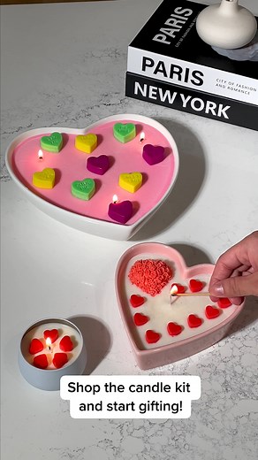 https://bit.ly/3EaUkjq 💕🔥 Keep the flame alive this Valentine's Day with this romantic candle making kit! | Blossom