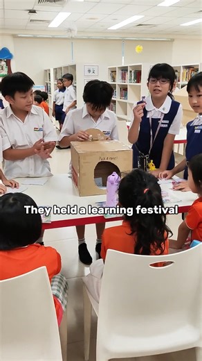 To mark World Water Day, Mee Toh School held a meaningful water rationing exercise and hosted a learning festival where Primary 5 students showcased their water sustainability projects to younger children in the community. Great work, eco-stewards, for inspiring everyone to conserve water! #OurSchoolStories #SGGreenPlan #GreenGovSG #SustainableSG | Ministry of Education, Singapore