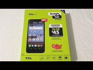 TCL LX Unboxing & First Look (Straight Talk)