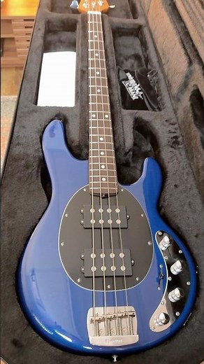 New Ernie Ball Music Man Stingray Special HH in Butane Blue!