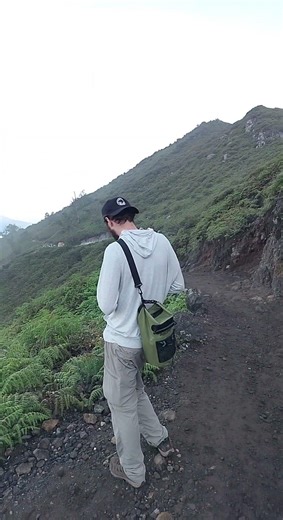 Kawah Ijen View of Surrounding Mountains #kawahijen #hiking #shorts