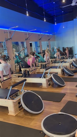 Have you tried the small, but mighty the Exo Chair? This little powerhouse will light up muscles you didn’t know existed. 😉 Our instructors will guide you through every lift, press, and pulse. Book your spot and feel the difference! ✨ | Club Pilates