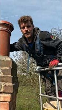 Chimney Flaunching from a Cherry Picker | Roofing Work Done Right (Nottinghamshire)