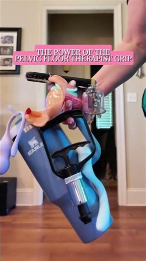 The pelvic floor therapist grip