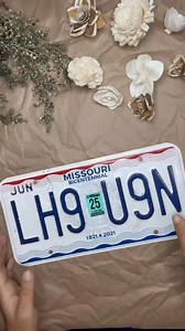 Here’s the perfect way to upcycle a license plate! ☺️🤎🤍 #crafts #crafting #craftideas #easycrafts #diydecor #DIYFun #upcycle #decoupage #spring #springcrafts #upcycledcrafts #springdecor | Lee Lexi Creations