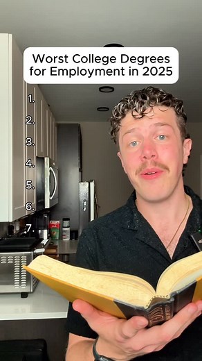 Money Coach Dave on Instagram: "Thinking about college? Avoid these 7 degrees. These are Worst College Degrees for Employment in 2025. If you (or someone you love) is planning to go to college, you need to look beyond just “what sounds interesting.” College is a massive investment of time and money, and the return on that investment should be a job. These 7 degrees are the worst performers when it comes to employment in 2025. Some of them might surprise you, especially the ones with high mid-car