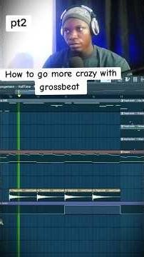 how to make crazy beats with grossbeat #flstudio #musicproducer
