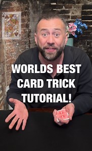 Worlds best card trick tutorial #cardtrick #cardtricks #cardtricktutorial #cardmagic #cardmagician #magictrick #magictricktutorial #tutorial | Sean Heydon