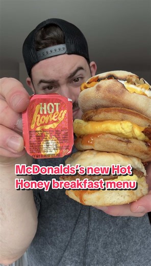 McDonald's New Hot Honey Breakfast Menu Review