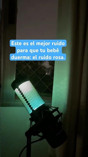 El ruido rosa suena más equilibrado y menos “estridente” que el ruido blanco #lluvia #ruidoblanco