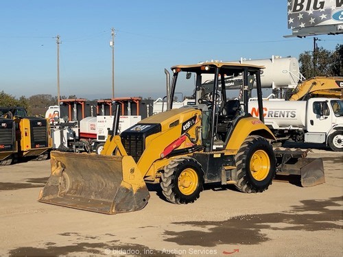 2016 Caterpillar 415F2IL 4WD Skip Loader Box Scraper Rippers Tractor Cat bidadoo | eBay