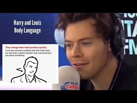 Harry and Louis being asked about each other outside of 1d | Body Language analysis