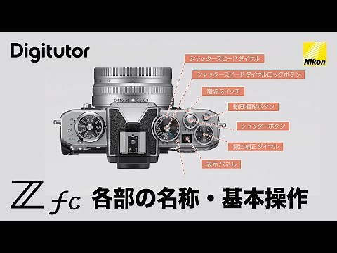 Zfc #1 Names of parts / Basic shooting and playback operations / How to use the main dials and bu...