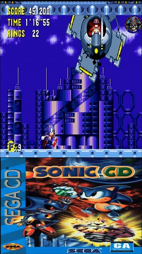 Sonic Cd - Boss Final #SonicCD #sega #segacd | Geekversy