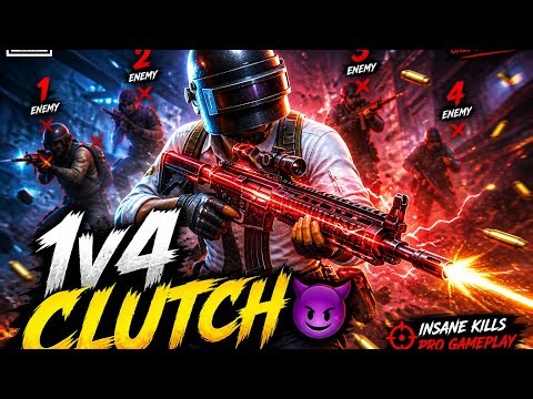 ULTIMATE BGMI CLUTCH MONTAGE 😱 1v4 & 1v6 Moments | Viral Gameplay 🔥