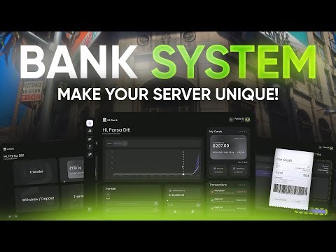 Just Bank | Premium FiveM Banking Script [ESX/QBCore/VRP/Qbox] | Interest, Invoices, Cards & Graphs!