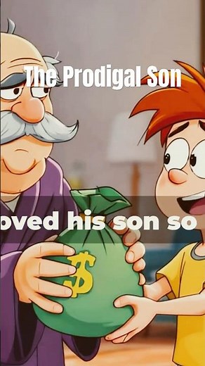 The Prodigal Son Bible Story for Kids | A Story About Love & Forgiveness #ProdigalSon#BibleStories