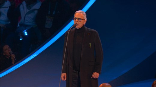Andrea Bocelli brings the house down at Opening Ceremony